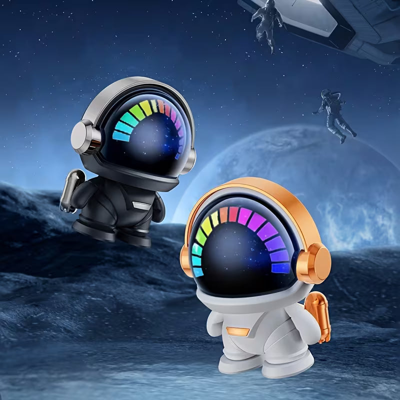 🚀Cute Astronaut Speaker | Wireless Portable Outdoor Speaker with Light, Ideal for Home Parties, Office Decor, Bass Booster, USB Charging, Non