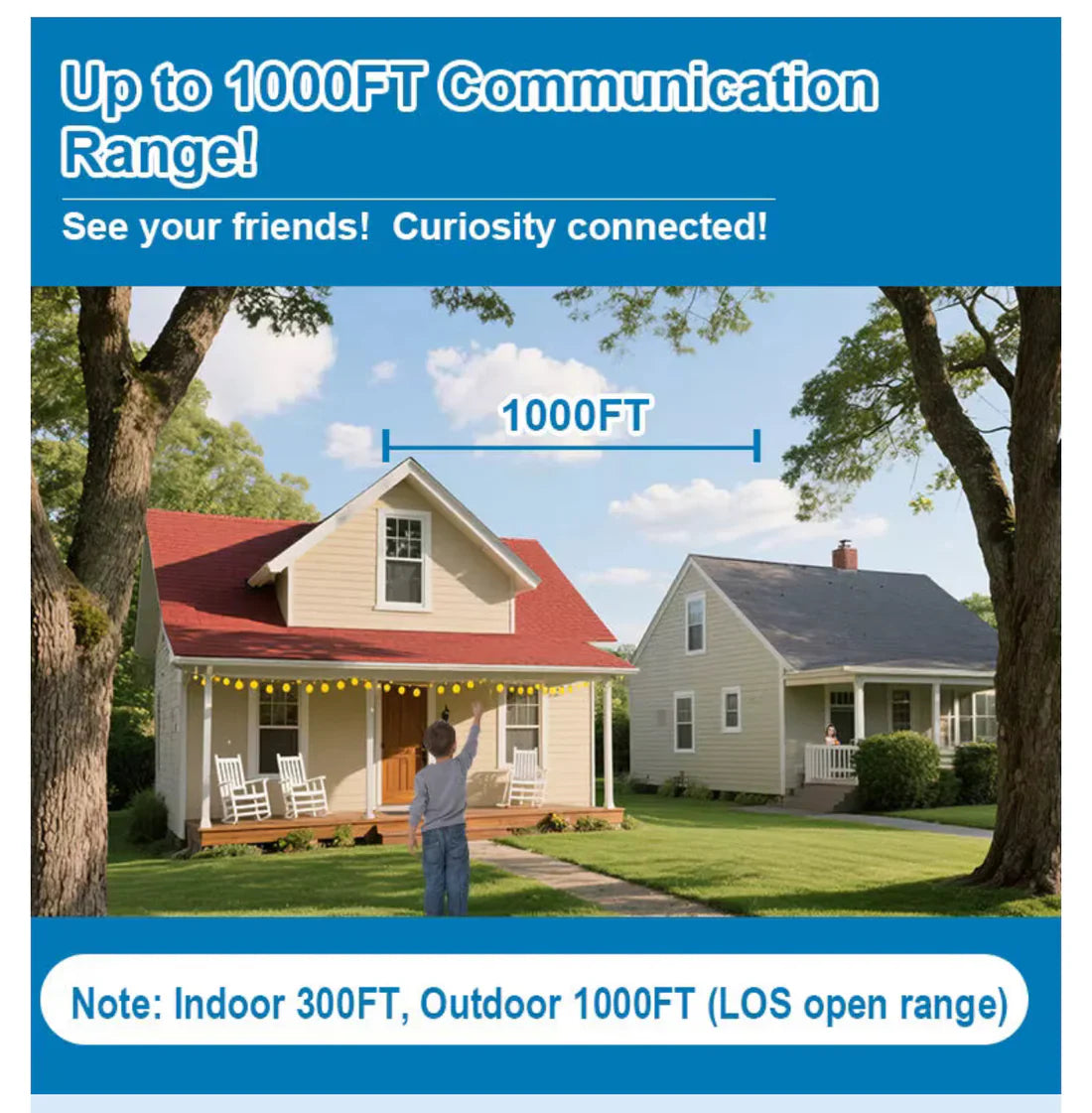 📷🎙️ Video Walkie Talkies for Kids 2 Pack(Blue&Pink) – HD Camera, Voice Changer, Screen Display & Two-Way Video Communication Toy