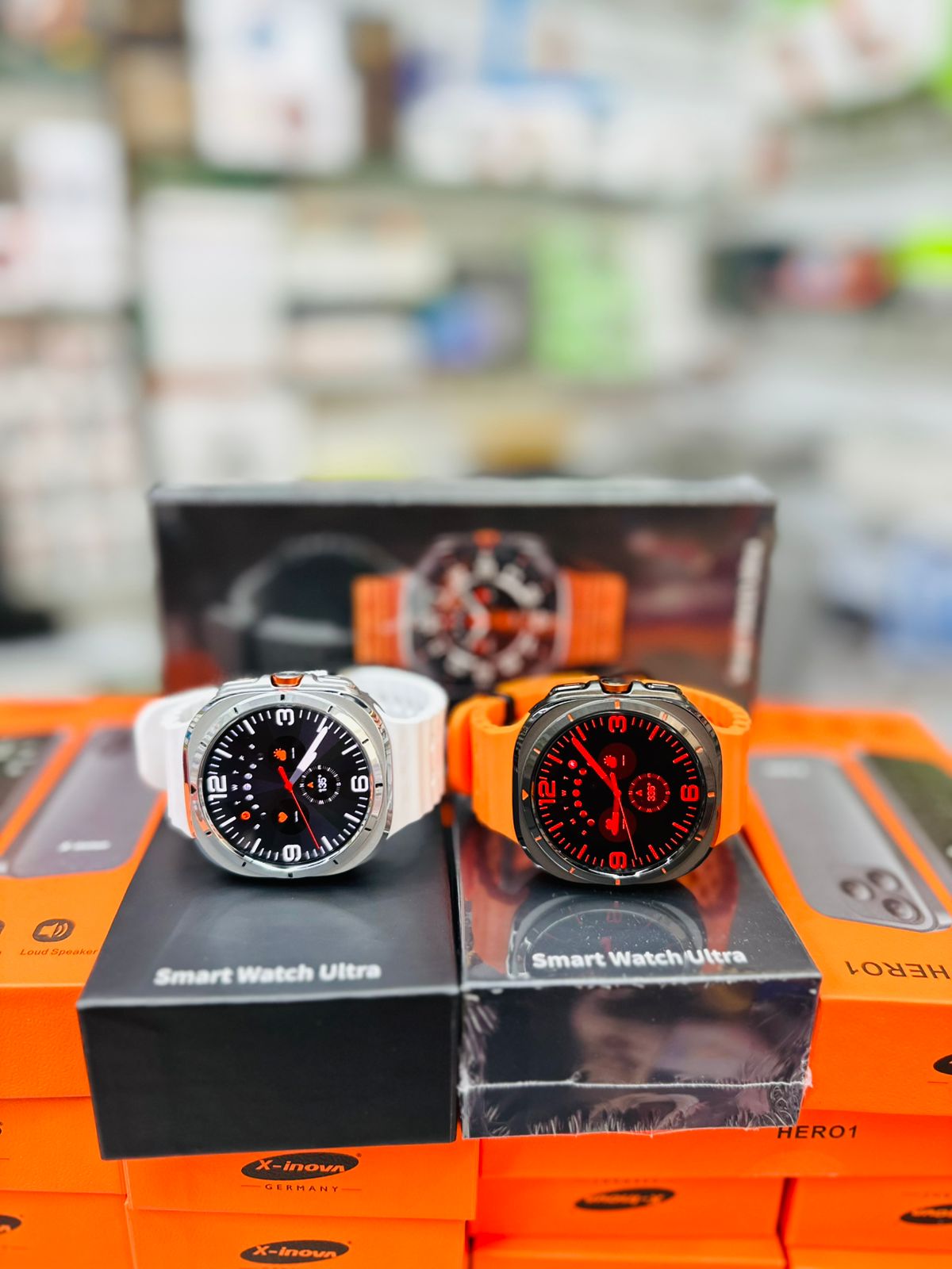 ⌚ 7-in-1 Ultra Smartwatch | Galaxy Watch Ultra Style – Advanced Fitness Tracker with Bluetooth Calling & Multi-Sports Modes 🚀